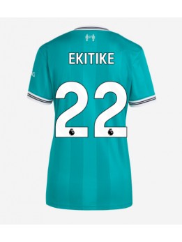 Billige Liverpool Hugo Ekitike #22 Tredjedrakt Dame 2025-26 Kortermet